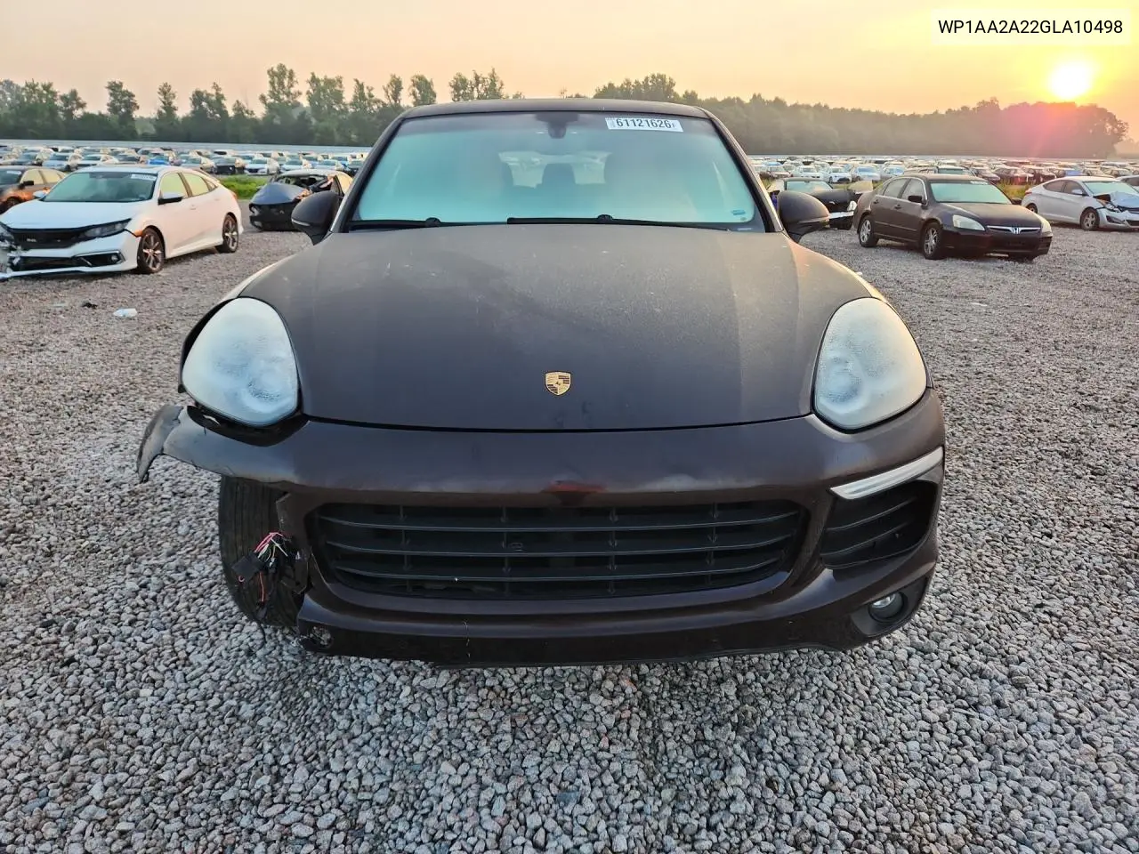 2016 Porsche Cayenne VIN: WP1AA2A22GLA10498 Lot: 61121626