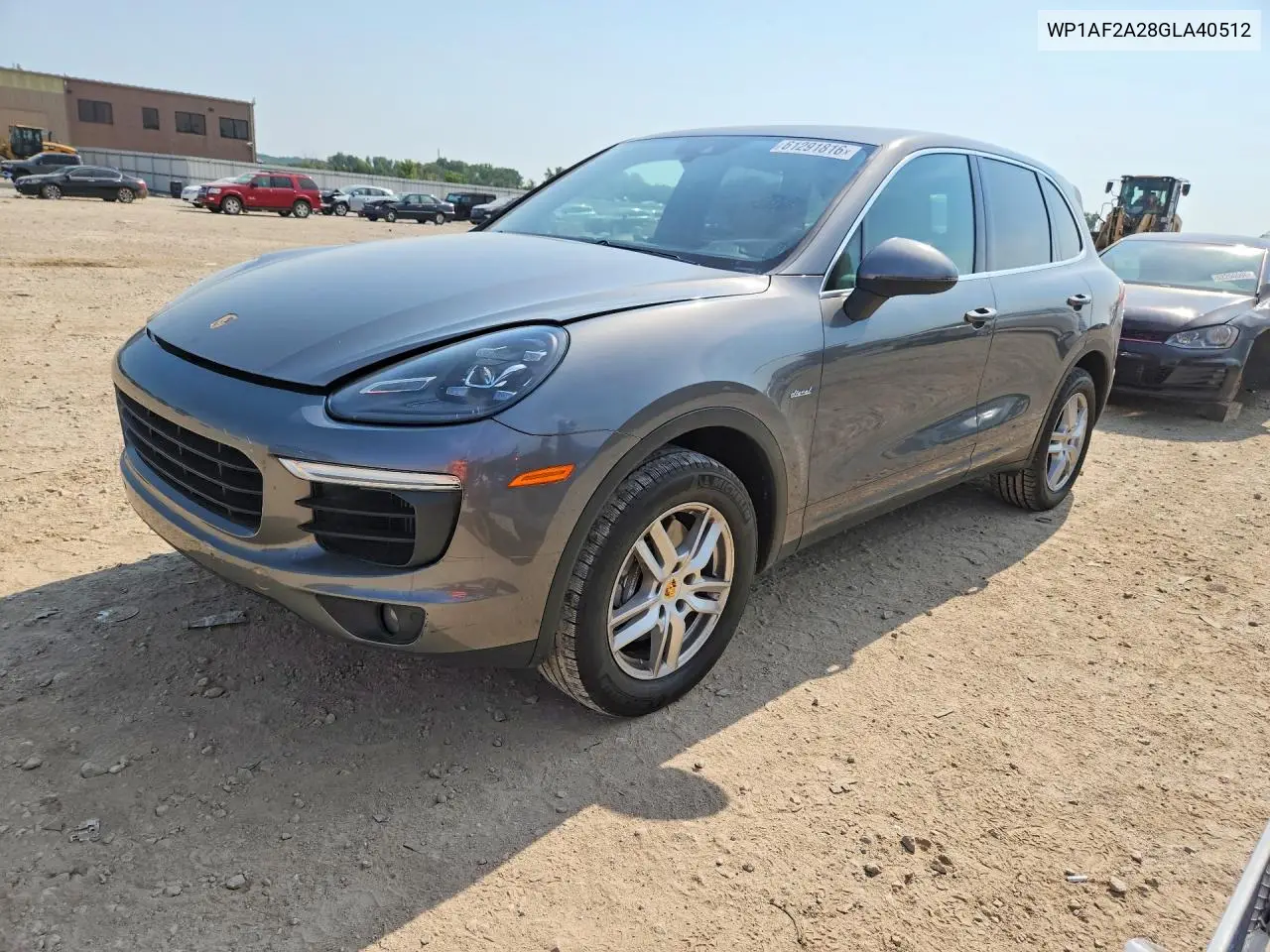 2016 Porsche Cayenne VIN: WP1AF2A28GLA40512 Lot: 61291816