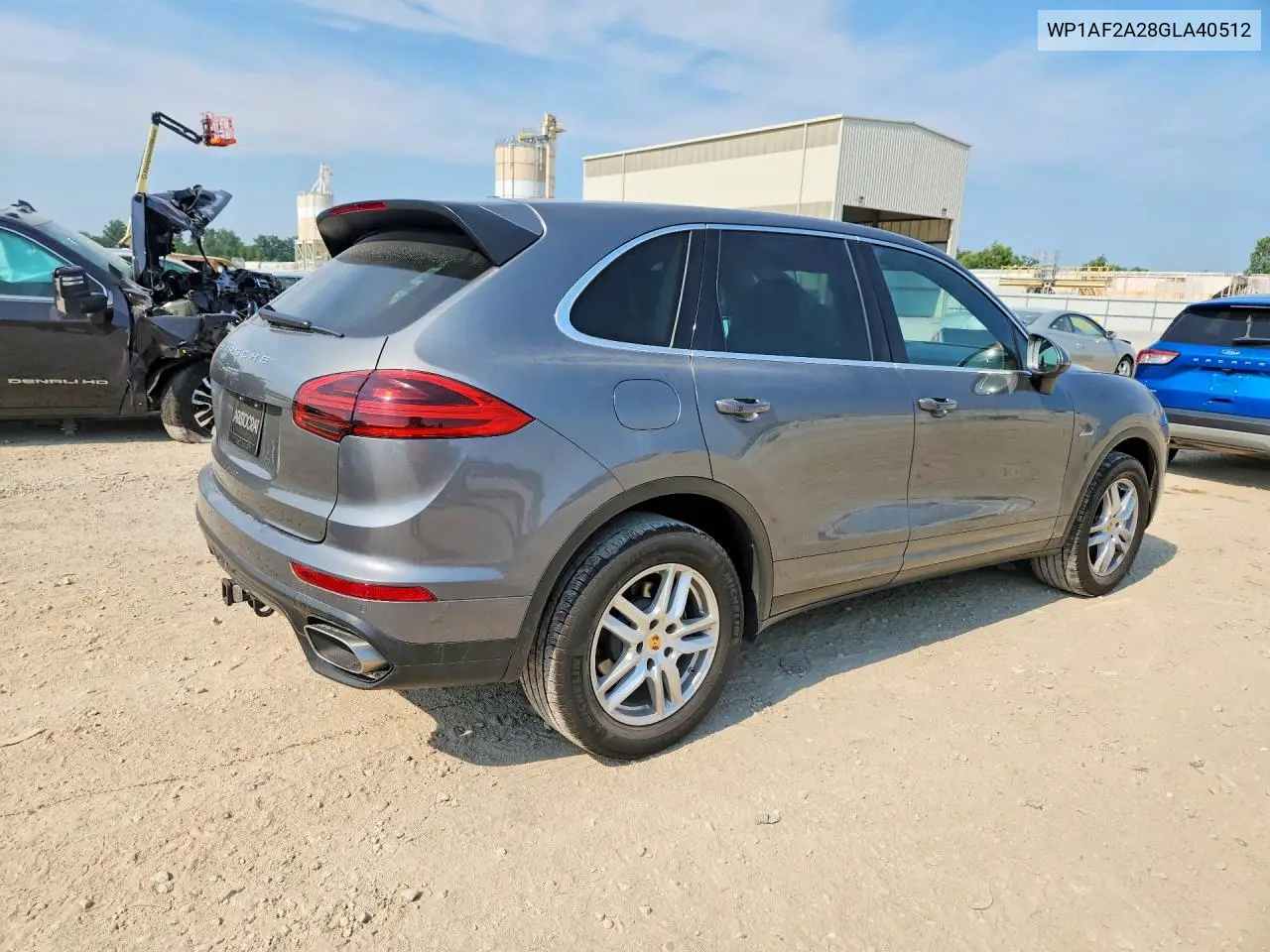 2016 Porsche Cayenne VIN: WP1AF2A28GLA40512 Lot: 61291816