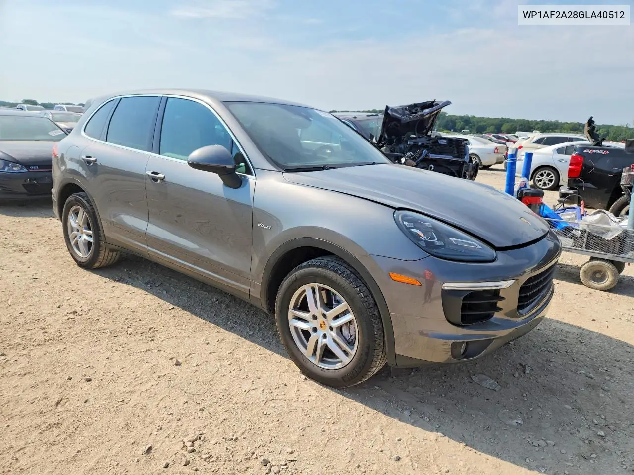 2016 Porsche Cayenne VIN: WP1AF2A28GLA40512 Lot: 61291816