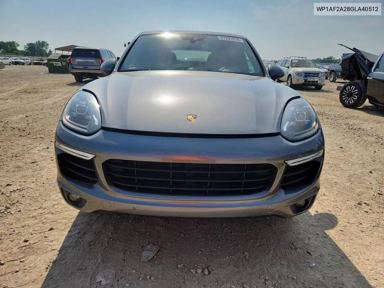 2016 Porsche Cayenne VIN: WP1AF2A28GLA40512 Lot: 61291816