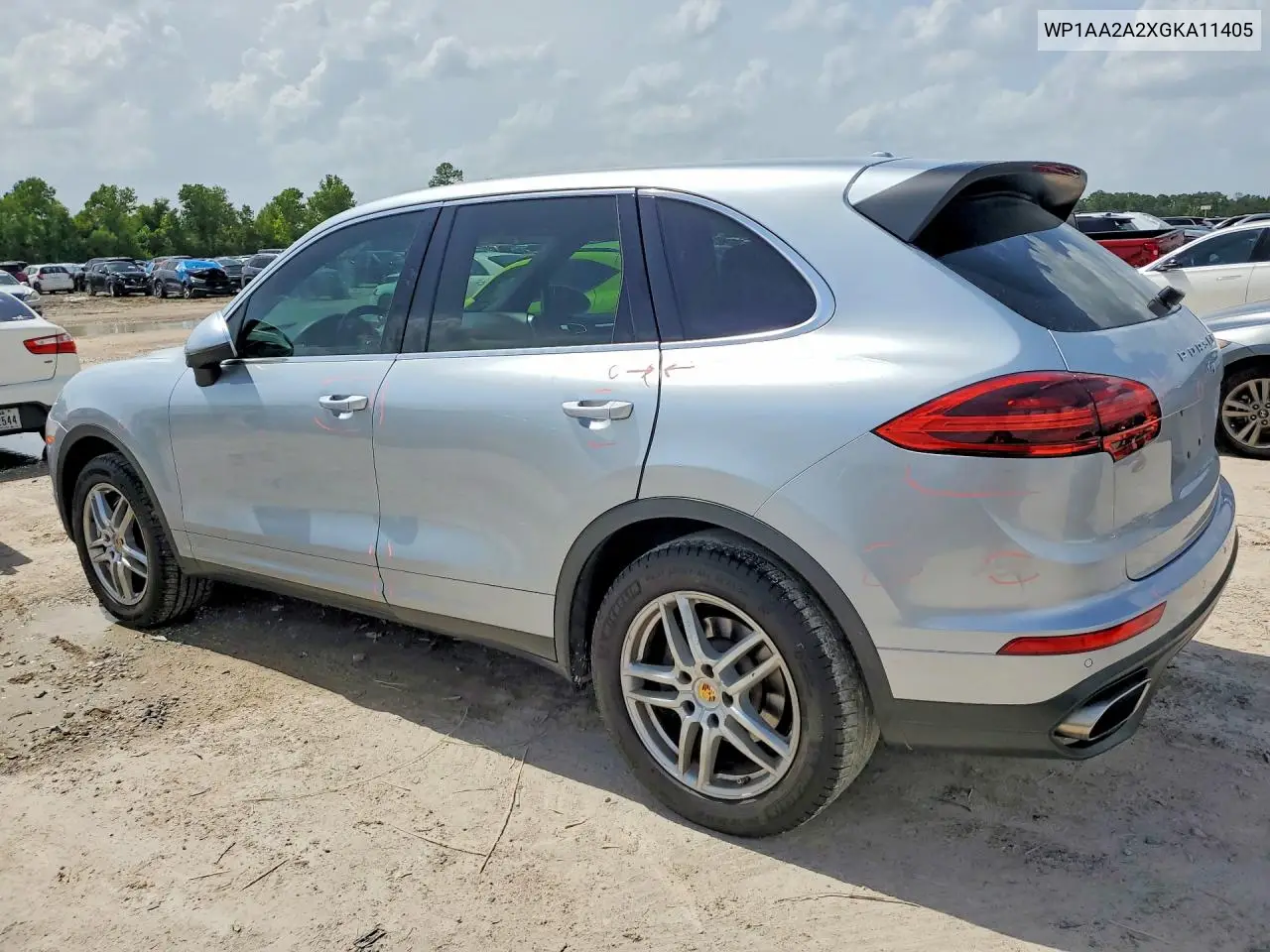 2016 Porsche Cayenne VIN: WP1AA2A2XGKA11405 Lot: 61421596