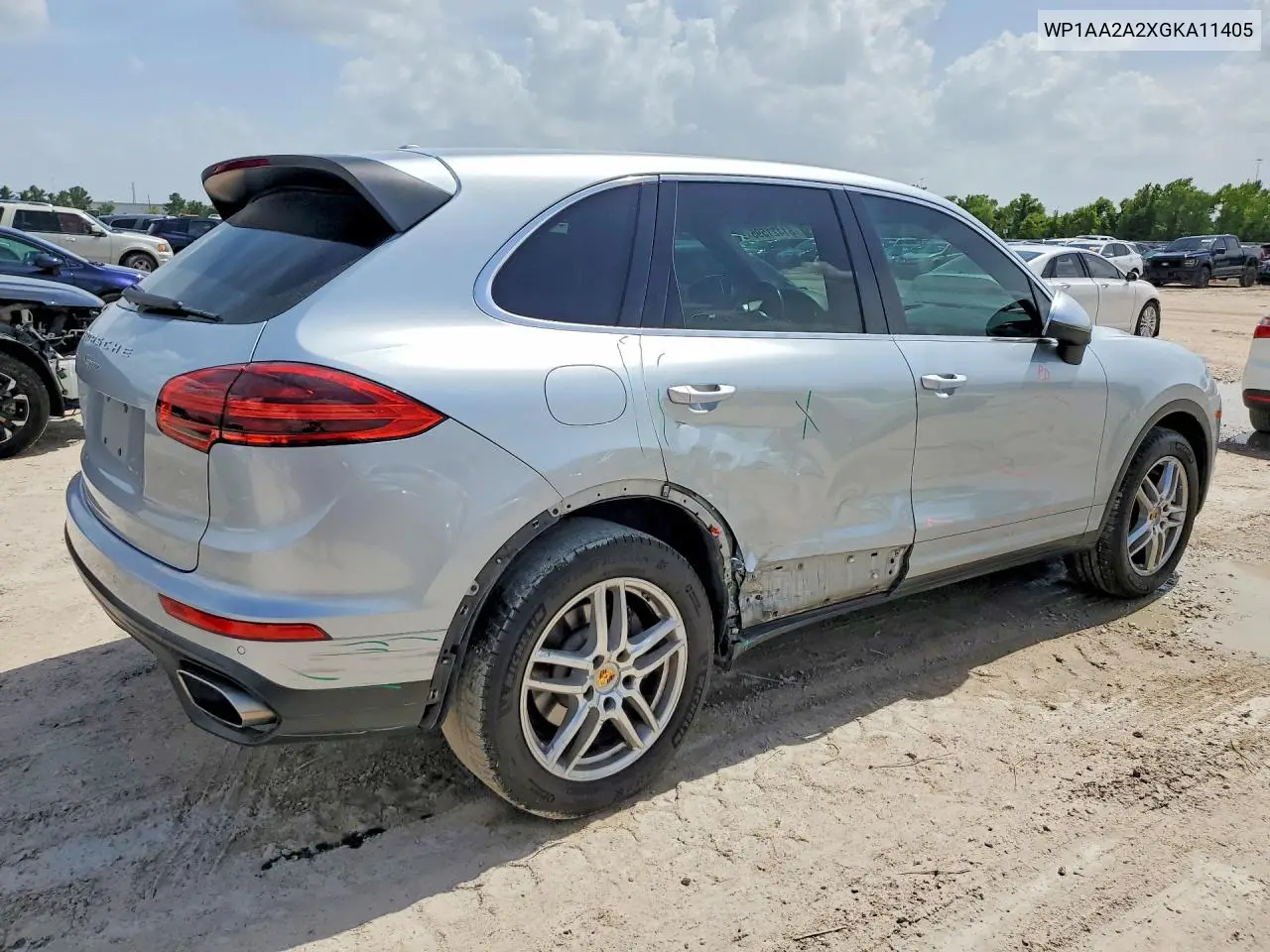 2016 Porsche Cayenne VIN: WP1AA2A2XGKA11405 Lot: 61421596