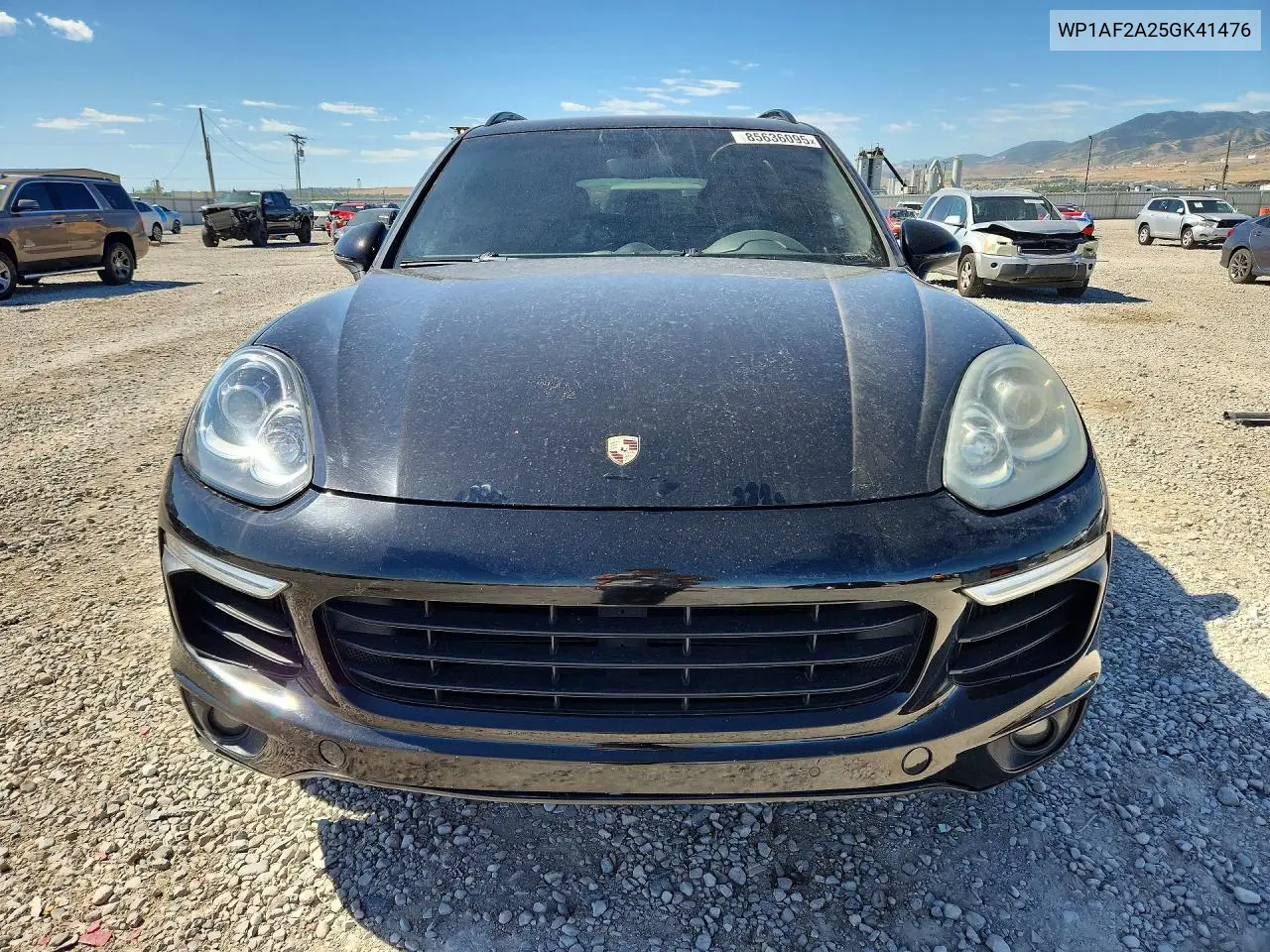 2016 Porsche Cayenne VIN: WP1AF2A25GKA41476 Lot: 85636095
