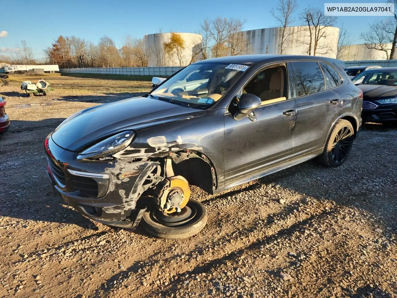 WP1AB2A20GLA97041 2016 Porsche Cayenne S