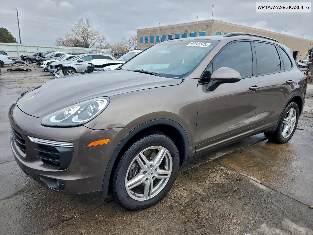 WP1AA2A28GKA36416 2016 Porsche Cayenne