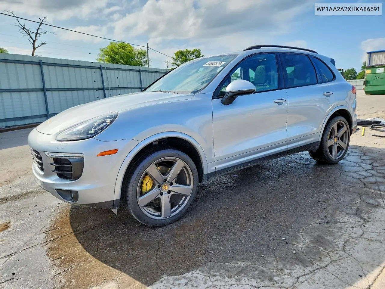 2017 Porsche Cayenne VIN: WP1AA2A2XHKA86591 Lot: 58892376