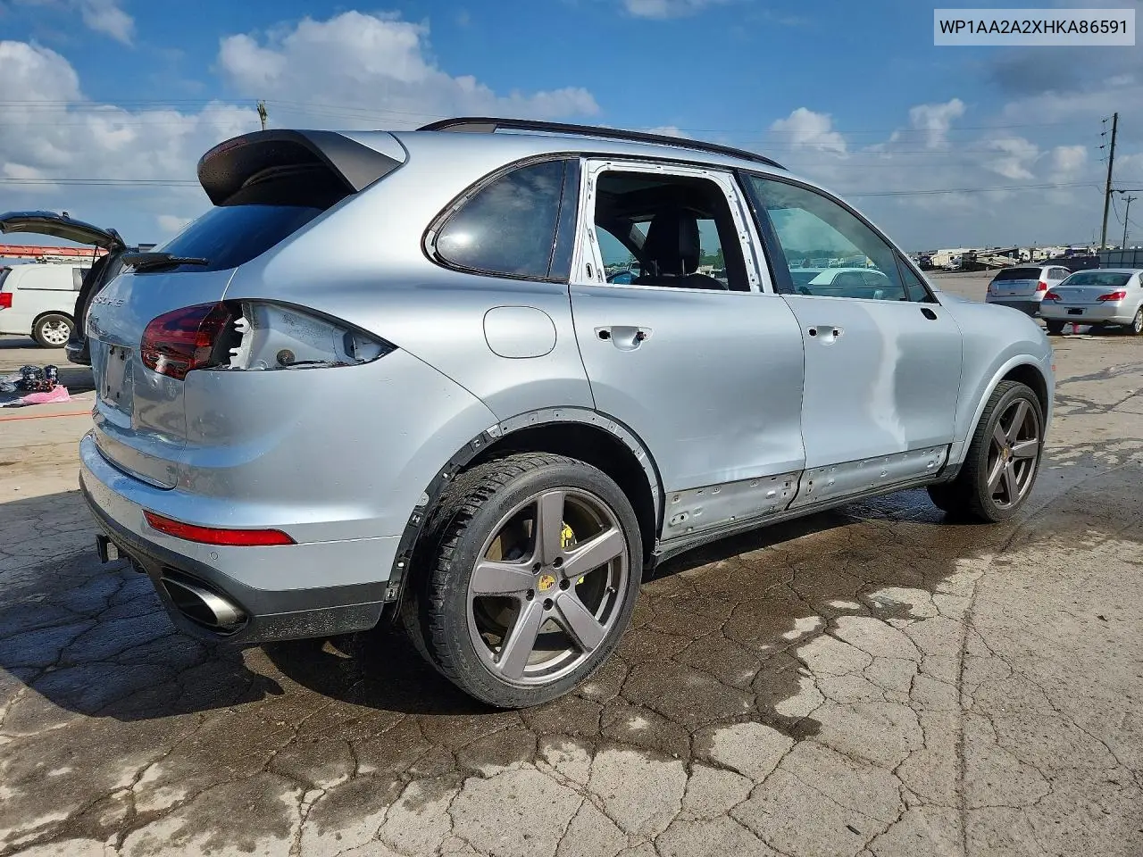 2017 Porsche Cayenne VIN: WP1AA2A2XHKA86591 Lot: 58892376