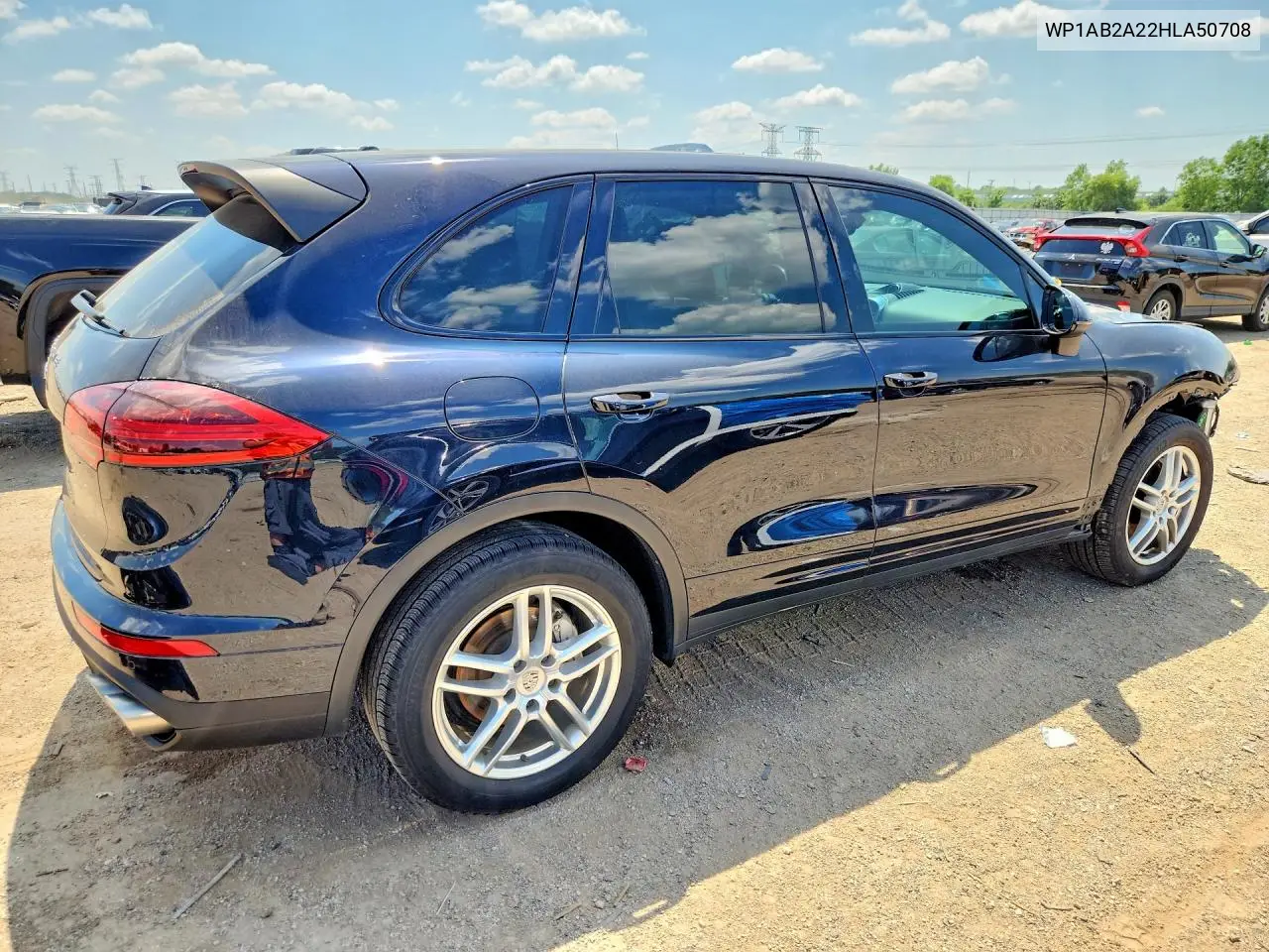 2017 Porsche Cayenne S VIN: WP1AB2A22HLA50708 Lot: 59351036