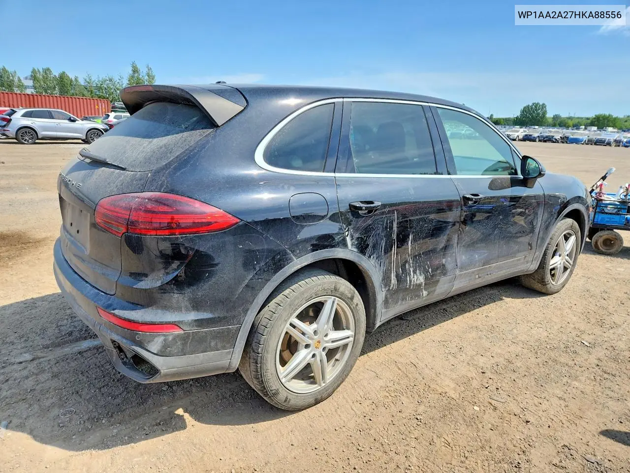 2017 Porsche Cayenne VIN: WP1AA2A27HKA88556 Lot: 61048896