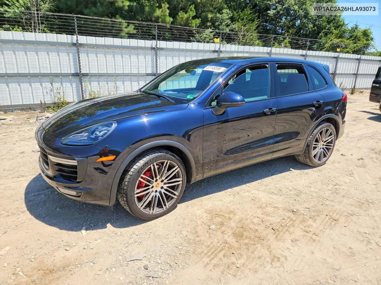 2017 Porsche Cayenne Turbo VIN: WP1AC2A26HLA93073 Lot: 61149596