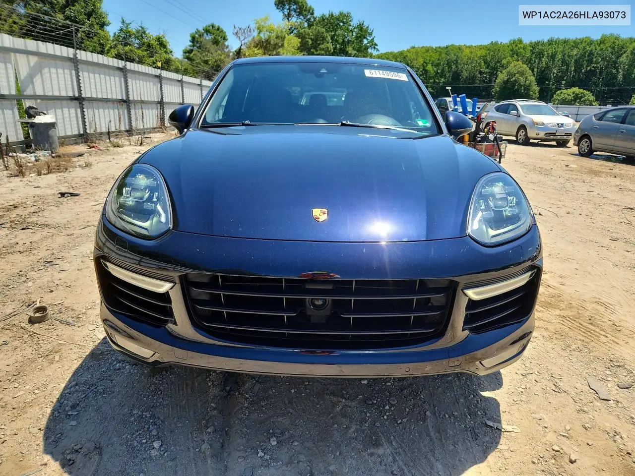 2017 Porsche Cayenne Turbo VIN: WP1AC2A26HLA93073 Lot: 61149596