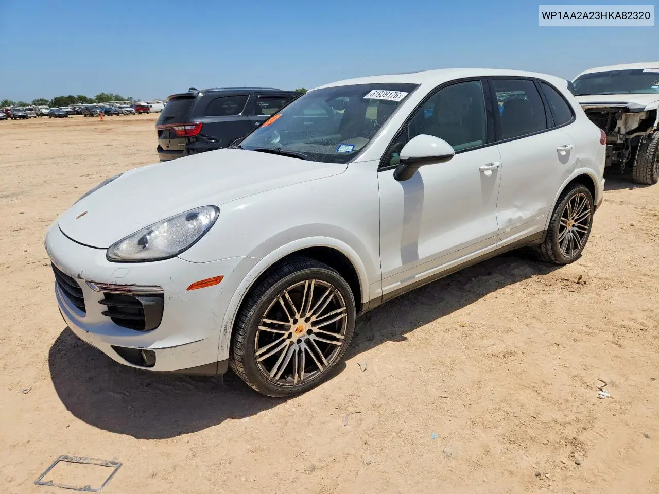 2017 Porsche Cayenne VIN: WP1AA2A23HKA82320 Lot: 61939176