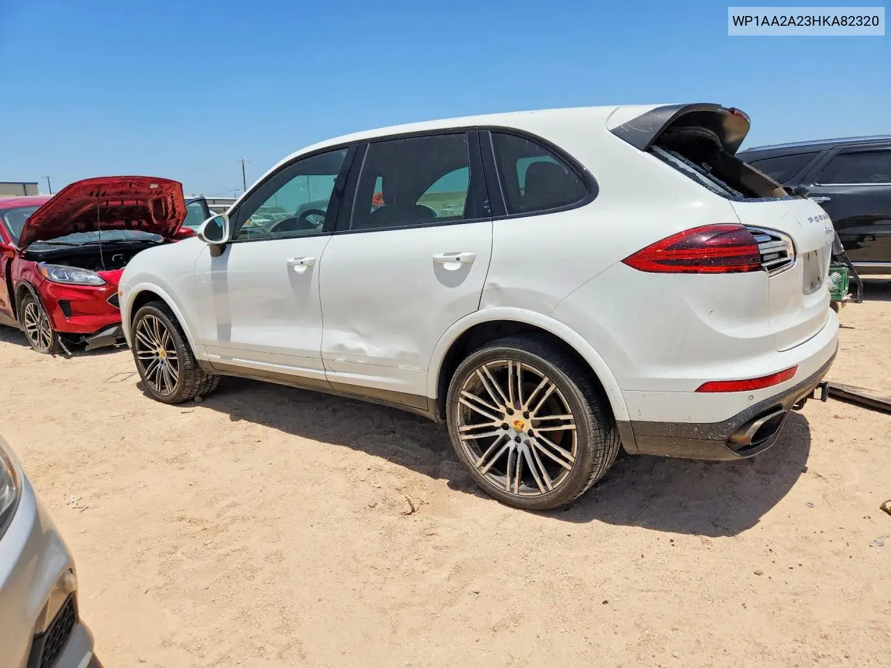 2017 Porsche Cayenne VIN: WP1AA2A23HKA82320 Lot: 61939176