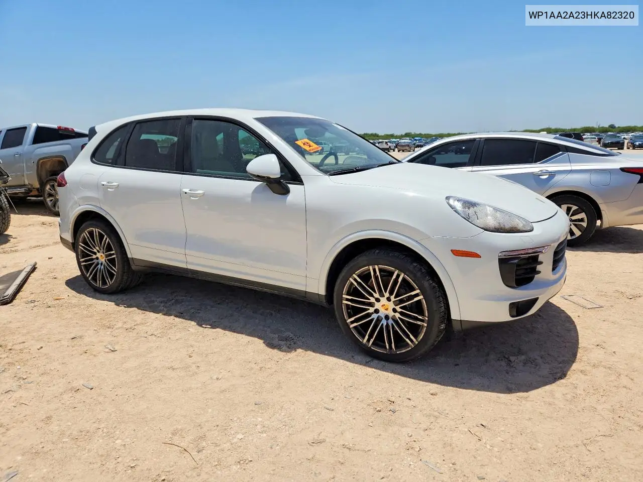 2017 Porsche Cayenne VIN: WP1AA2A23HKA82320 Lot: 61939176