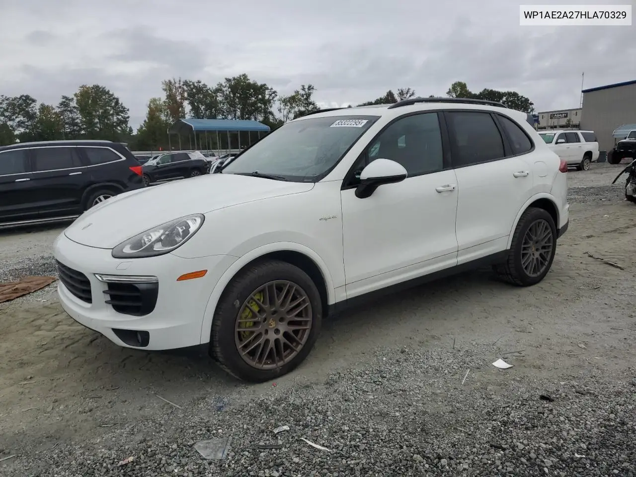 WP1AE2A27HLA70329 2017 Porsche Cayenne Se Hybrid Platinum