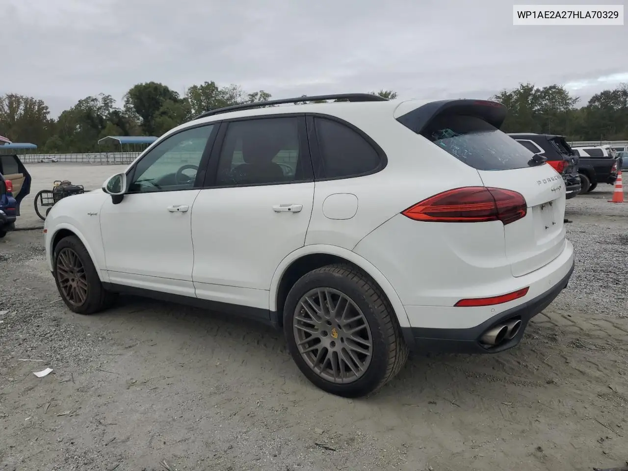 WP1AE2A27HLA70329 2017 Porsche Cayenne Se Hybrid Platinum