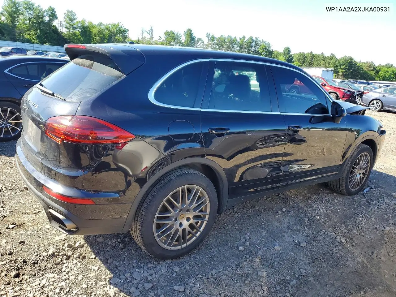 2018 Porsche Cayenne VIN: WP1AA2A2XJKA00931 Lot: 57400076