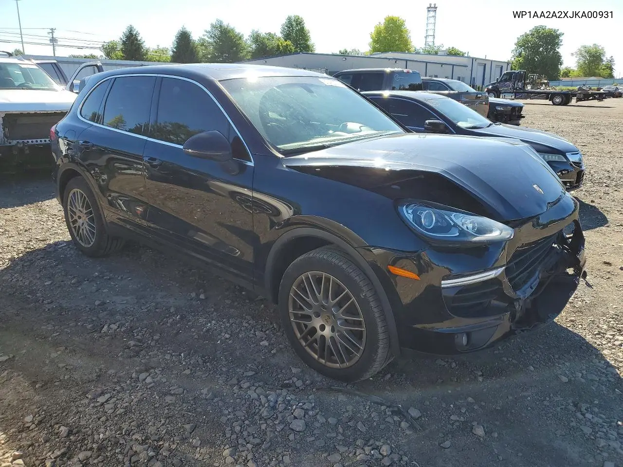 2018 Porsche Cayenne VIN: WP1AA2A2XJKA00931 Lot: 57400076