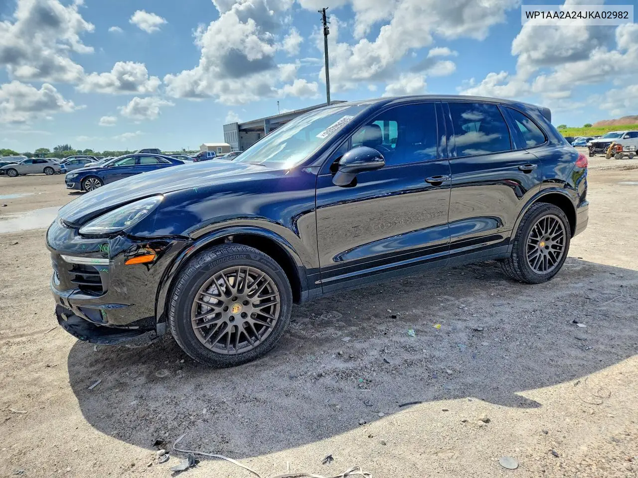 2018 Porsche Cayenne VIN: WP1AA2A24JKA02982 Lot: 58966986