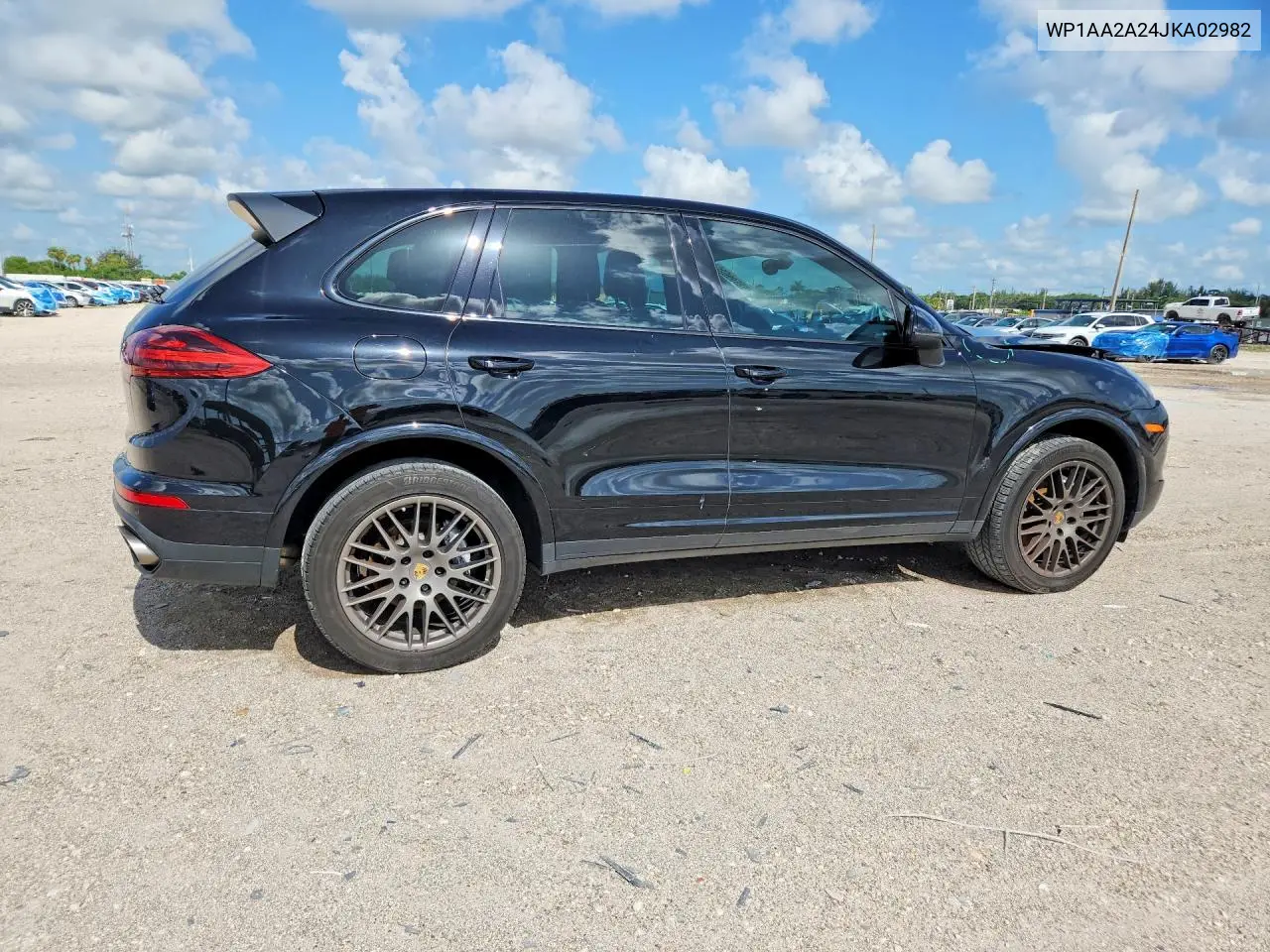 2018 Porsche Cayenne VIN: WP1AA2A24JKA02982 Lot: 58966986