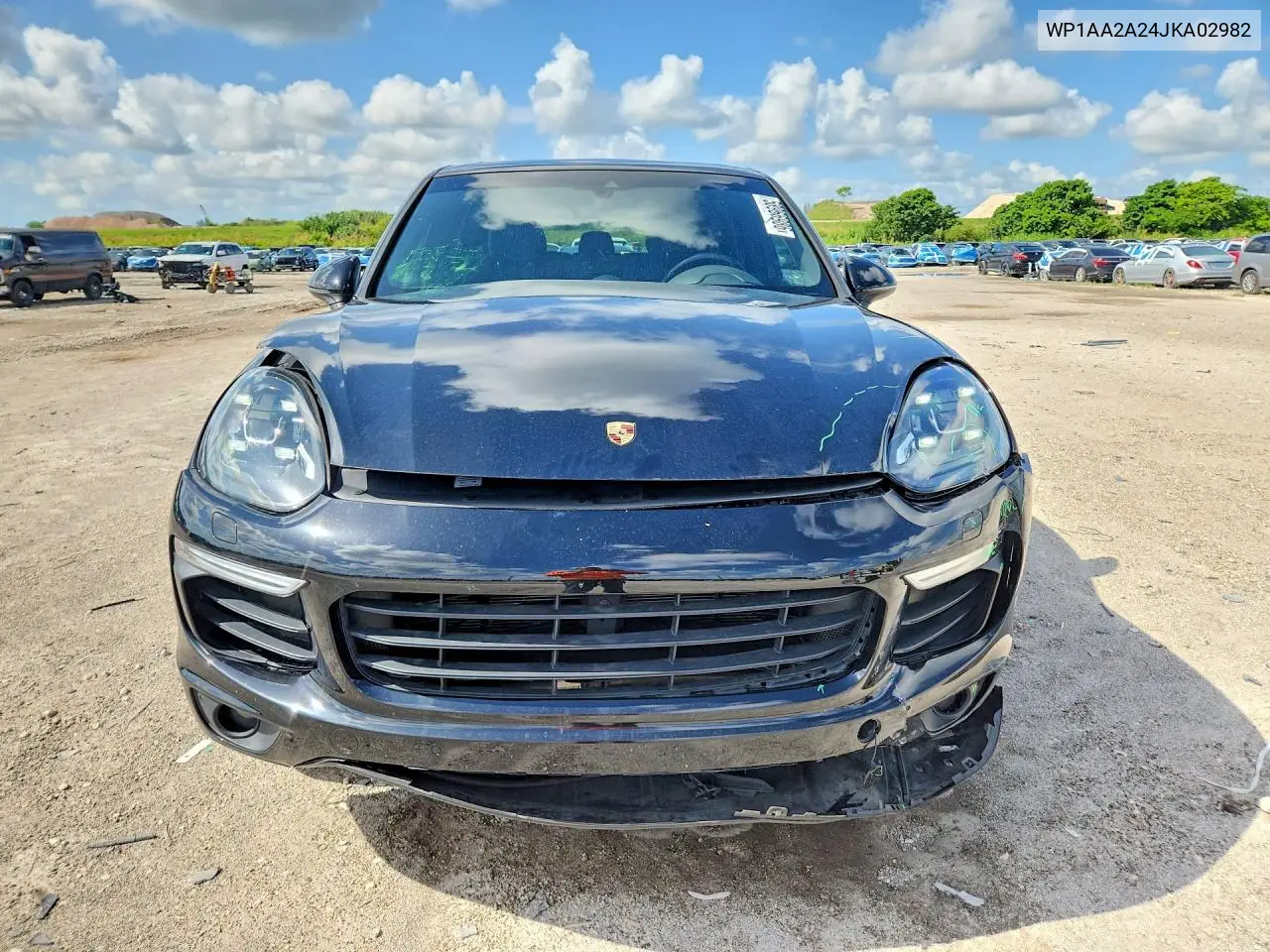 2018 Porsche Cayenne VIN: WP1AA2A24JKA02982 Lot: 58966986