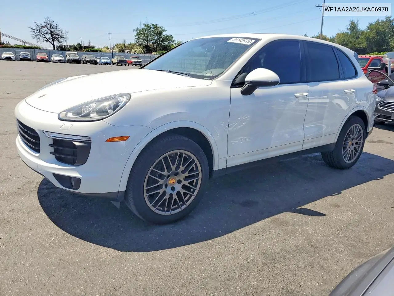 2018 Porsche Cayenne VIN: WP1AA2A26JKA06970 Lot: 59145916