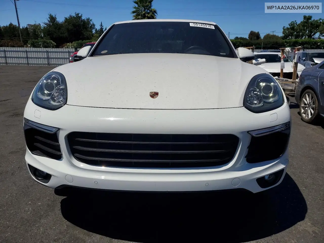 2018 Porsche Cayenne VIN: WP1AA2A26JKA06970 Lot: 59145916