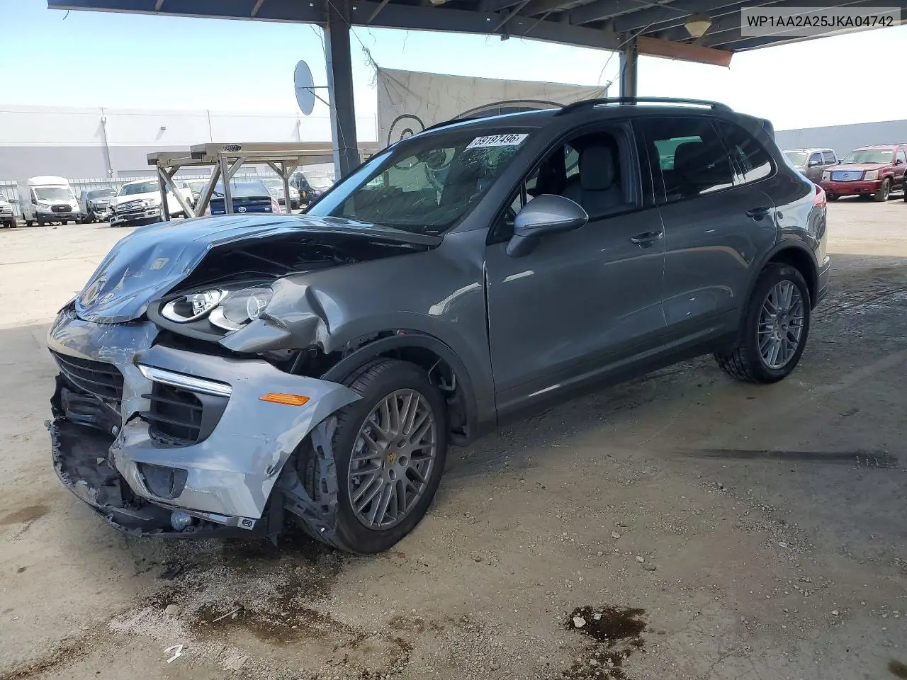 2018 Porsche Cayenne VIN: WP1AA2A25JKA04742 Lot: 59197496