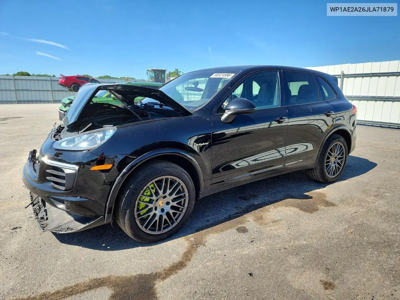 2018 Porsche Cayenne Se Hybrid Platinum VIN: WP1AE2A26JLA71879 Lot: 60324996