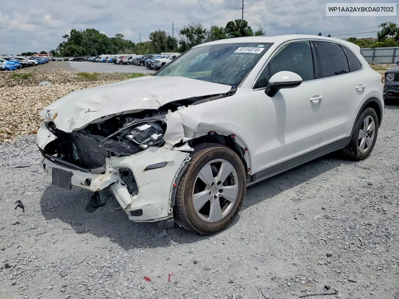 WP1AA2AY8KDA07032 2019 Porsche Cayenne