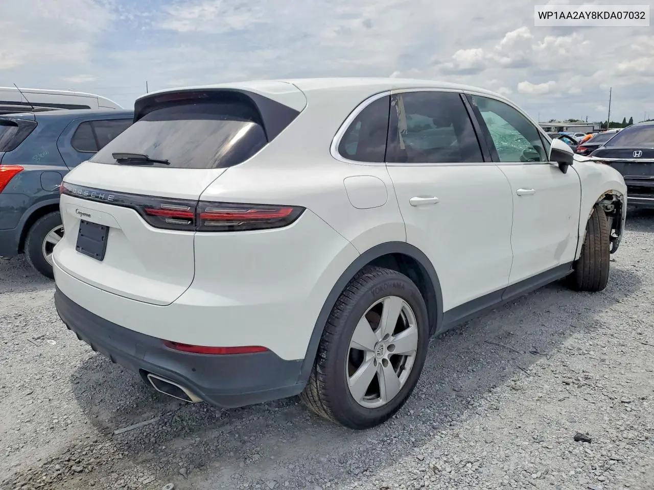 WP1AA2AY8KDA07032 2019 Porsche Cayenne