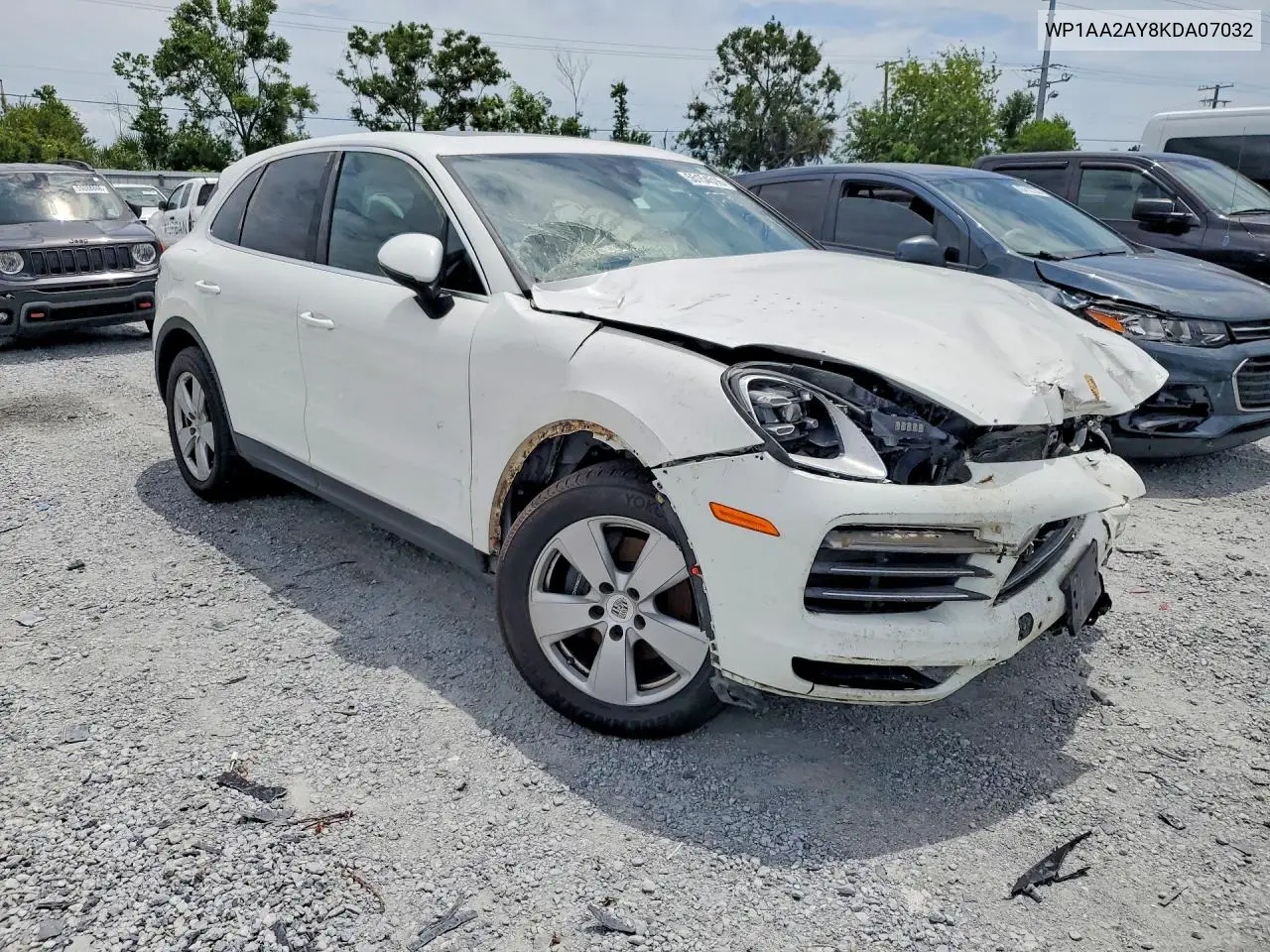 WP1AA2AY8KDA07032 2019 Porsche Cayenne