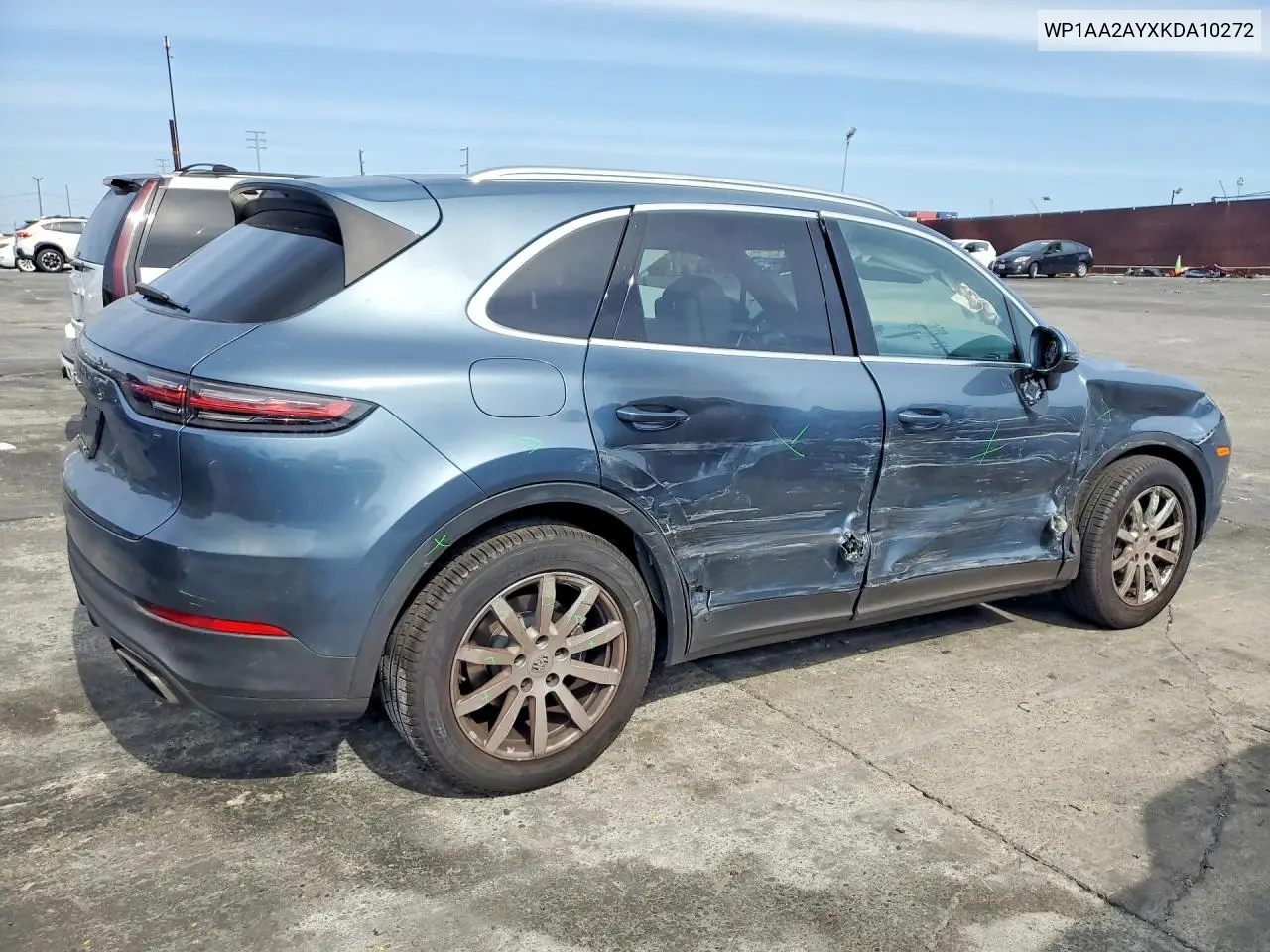 2019 Porsche Cayenne VIN: WP1AA2AYXKDA10272 Lot: 56165986