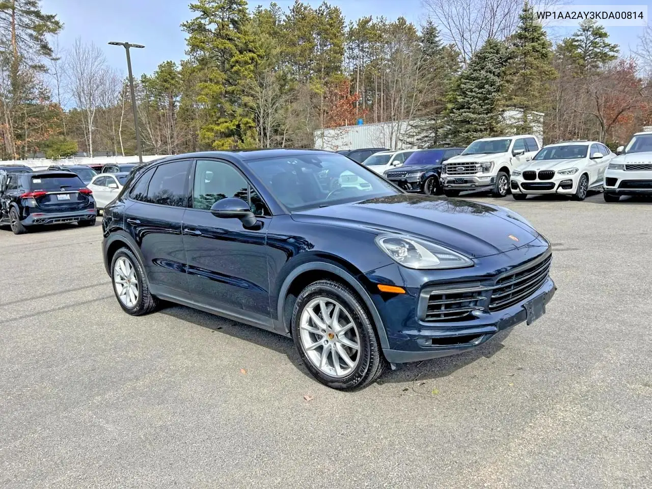 2019 Porsche Cayenne VIN: WP1AA2AY3KDA00814 Lot: 56300446