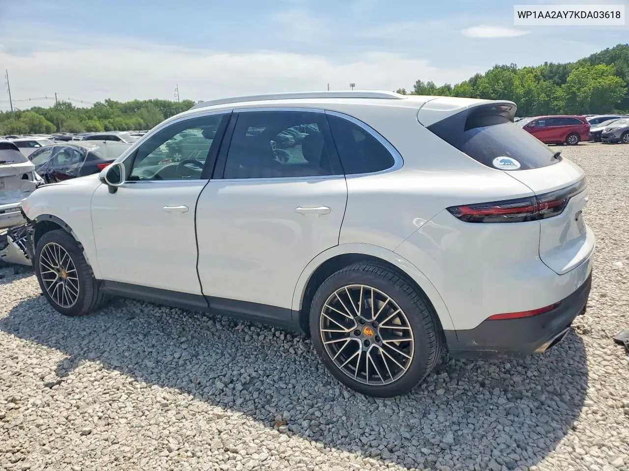 2019 Porsche Cayenne VIN: WP1AA2AY7KDA03618 Lot: 56439886