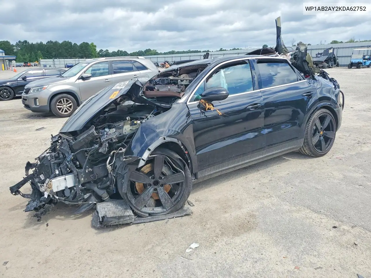 2019 Porsche Cayenne S VIN: WP1AB2AY2KDA62752 Lot: 57914796