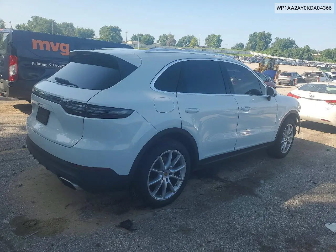2019 Porsche Cayenne VIN: WP1AA2AY0KDA04366 Lot: 58898306