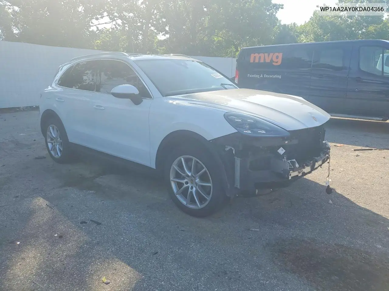 2019 Porsche Cayenne VIN: WP1AA2AY0KDA04366 Lot: 58898306