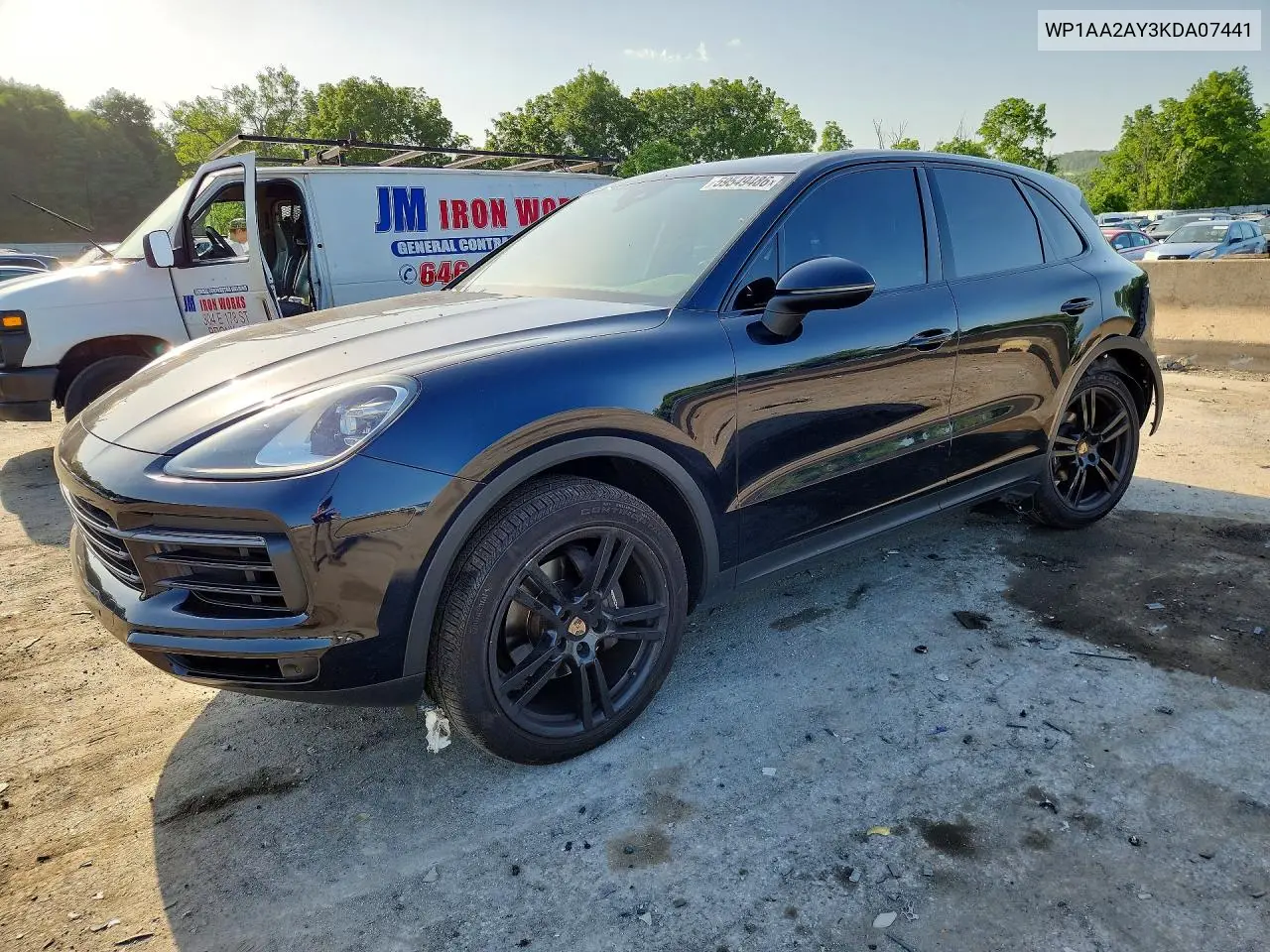 2019 Porsche Cayenne VIN: WP1AA2AY3KDA07441 Lot: 59549486