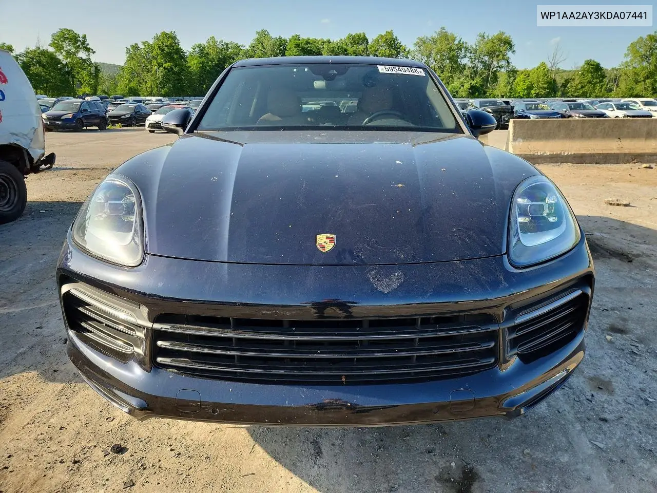 2019 Porsche Cayenne VIN: WP1AA2AY3KDA07441 Lot: 59549486