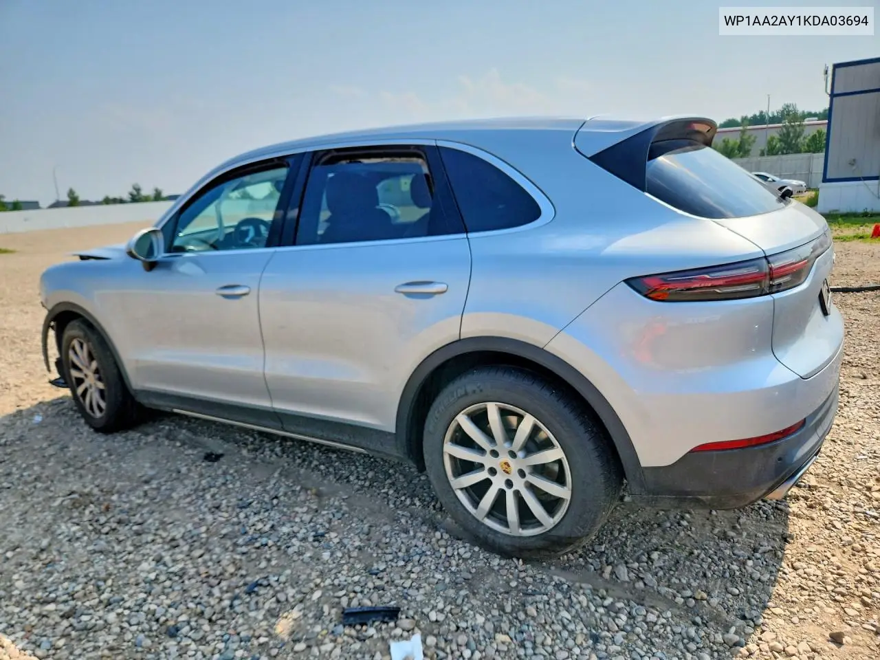 2019 Porsche Cayenne VIN: WP1AA2AY1KDA03694 Lot: 59680136