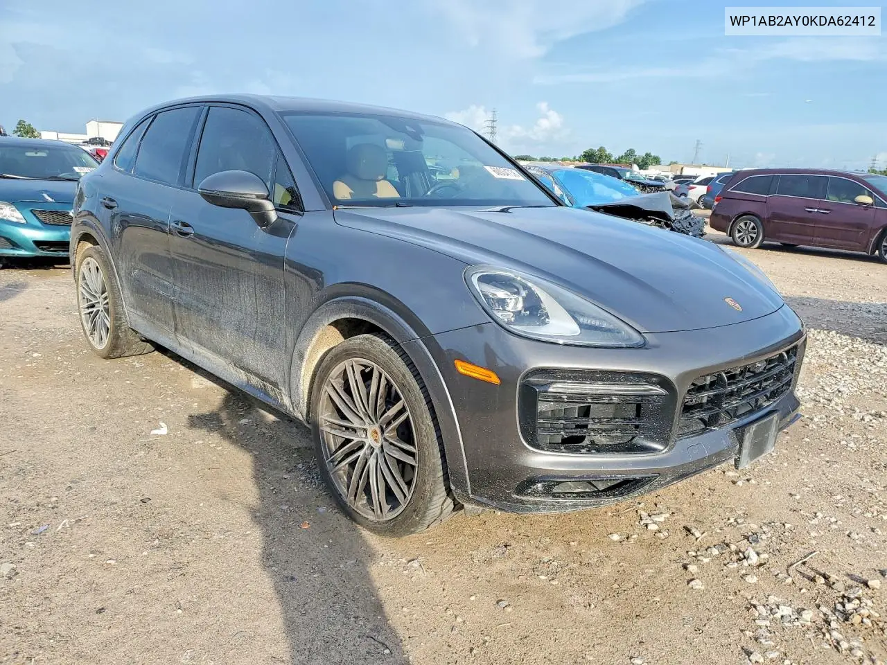 2019 Porsche Cayenne S VIN: WP1AB2AY0KDA62412 Lot: 60034736
