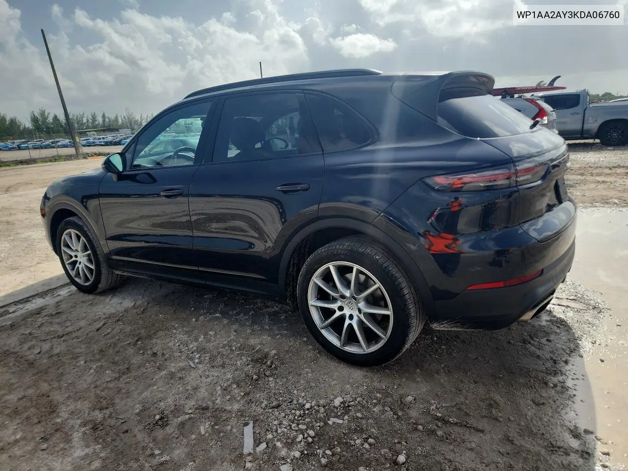 2019 Porsche Cayenne VIN: WP1AA2AY3KDA06760 Lot: 60077556