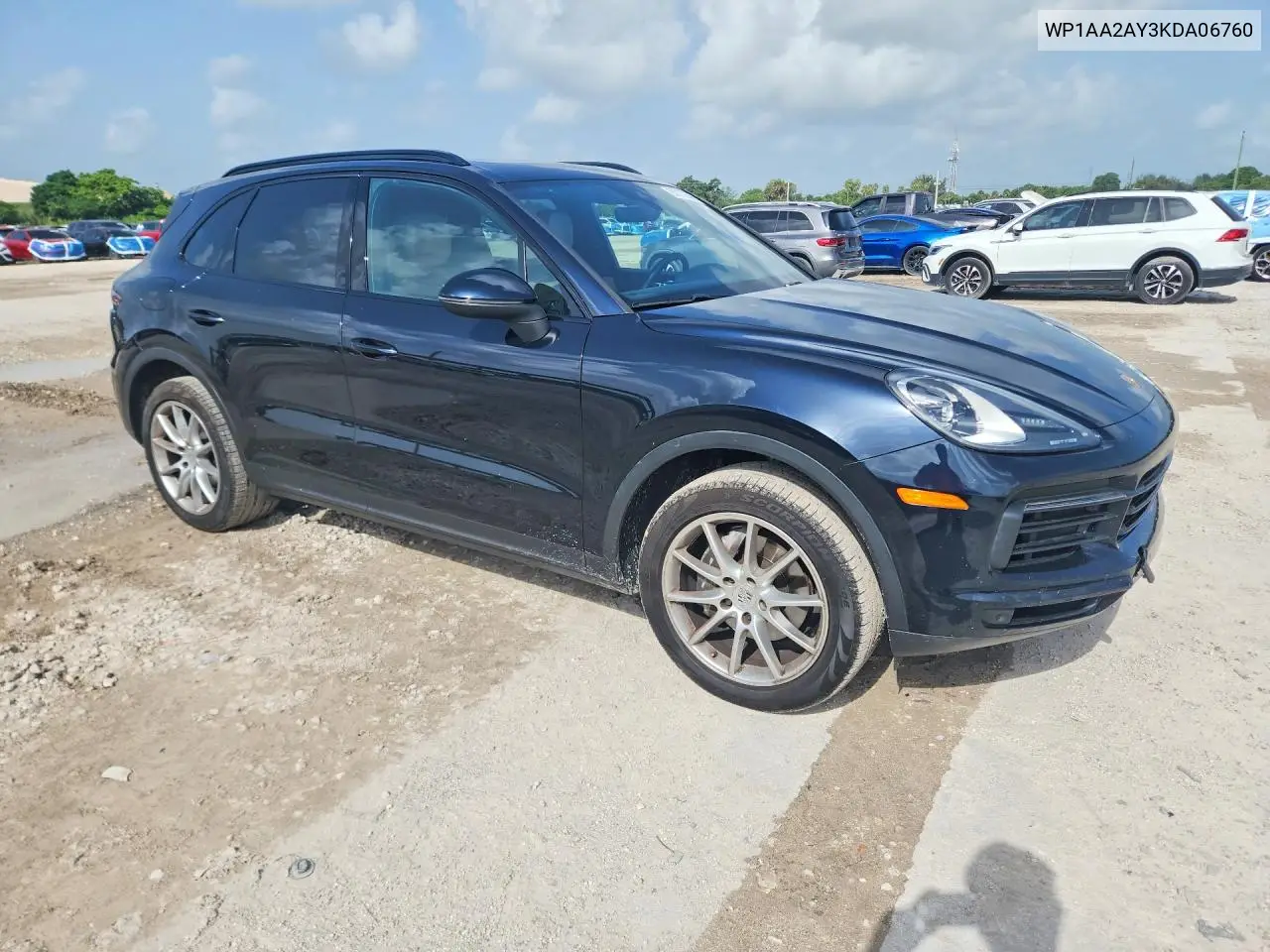 2019 Porsche Cayenne VIN: WP1AA2AY3KDA06760 Lot: 60077556
