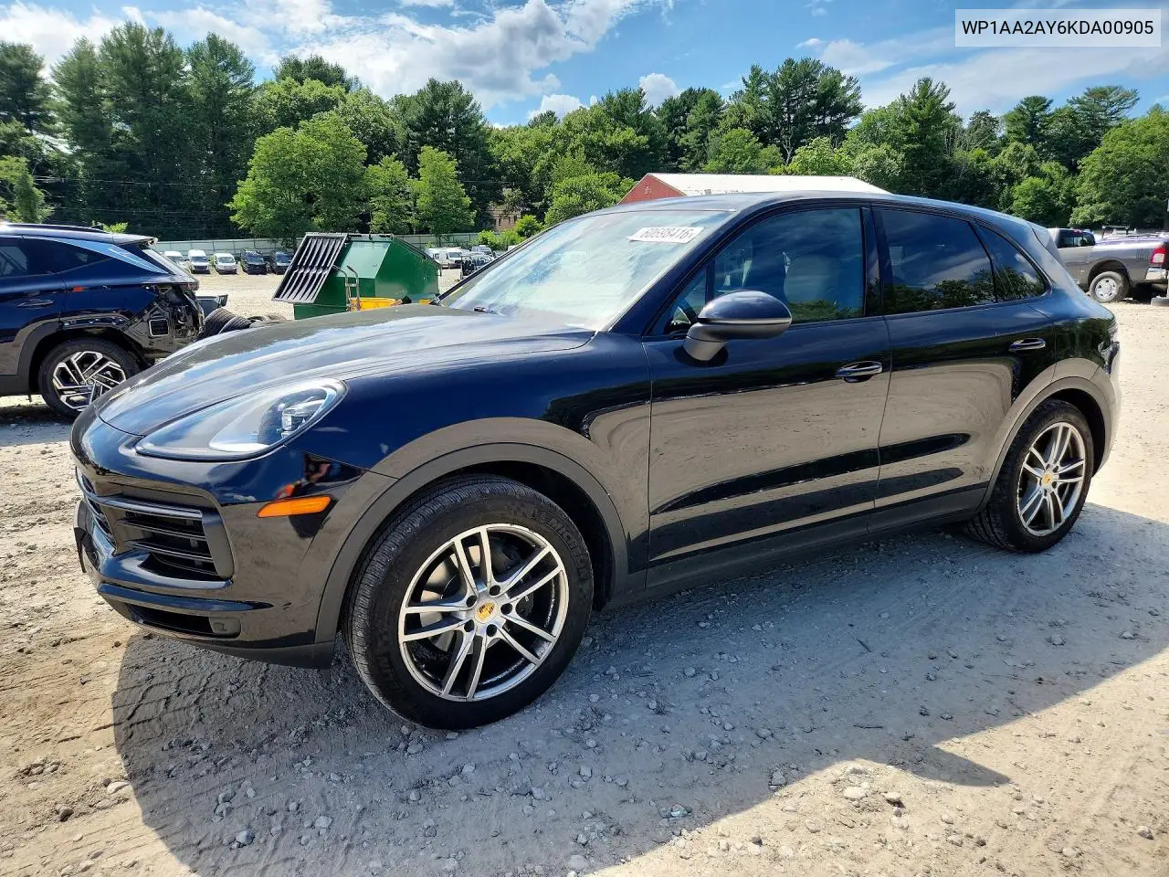 2019 Porsche Cayenne VIN: WP1AA2AY6KDA00905 Lot: 60698416