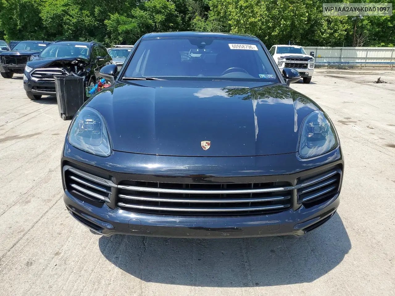2019 Porsche Cayenne VIN: WP1AA2AY6KDA01097 Lot: 60958796