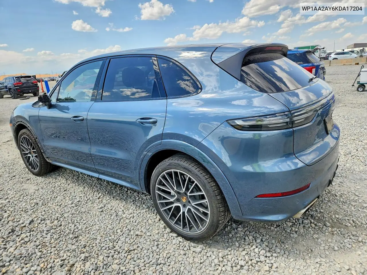 2019 Porsche Cayenne VIN: WP1AA2AY6KDA17204 Lot: 61368556