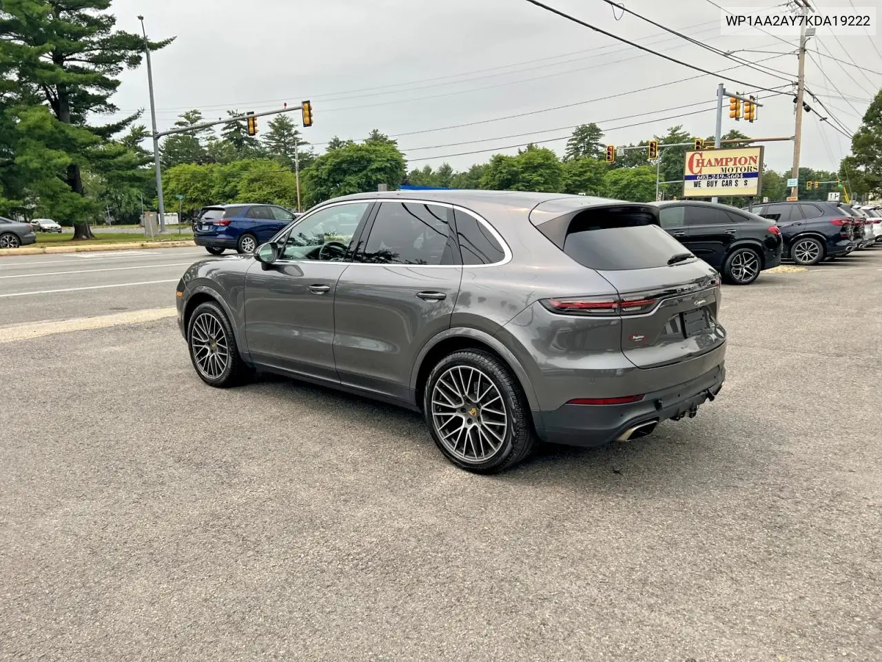 2019 Pors Cayenne VIN: WP1AA2AY7KDA19222 Lot: 61613496