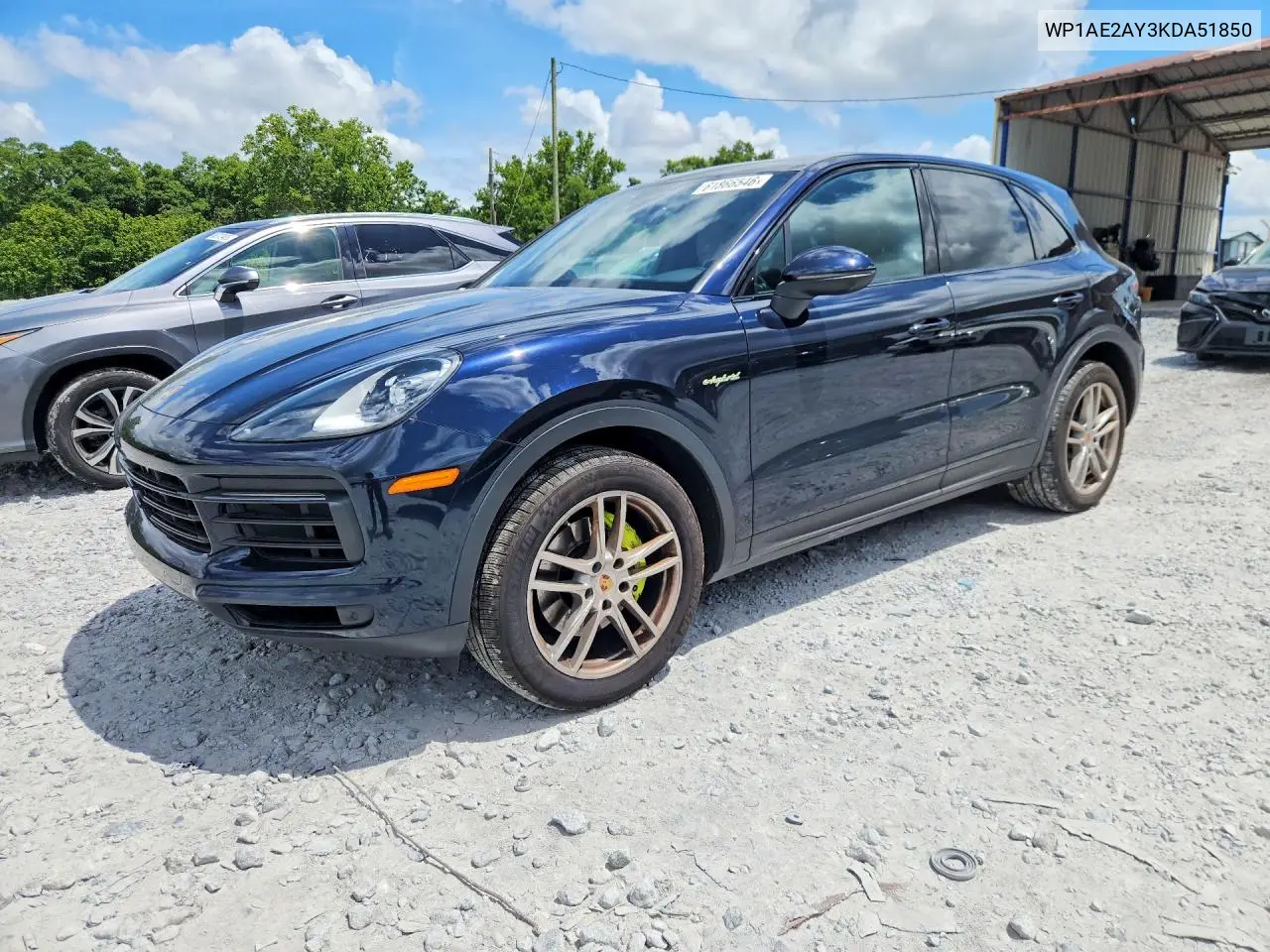 2019 Porsche Cayenne Se Hybrid VIN: WP1AE2AY3KDA51850 Lot: 61866546